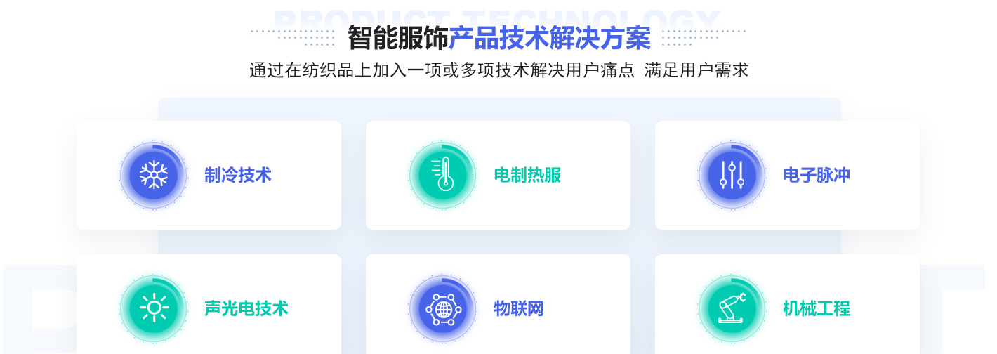 智能(néng)服裝技術(shù)解決方案